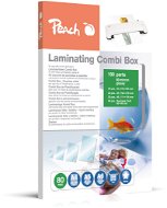 Lamináló fólia PEACH PPC500-03 Combi Box 100 - Laminovací fólie