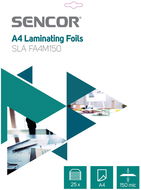 Laminovacia fólia  SENCOR A4/150 lesklá –  balenie 25 ks - Laminovací fólie