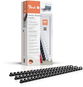 Peach PB412-02 A4 12mm Black - Pack of 100 - Binding Spine