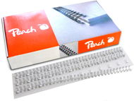 Binding Spine Peach PW064-01 A4 6mm Silver - Pack of 100 pcs - Vazací hřbet