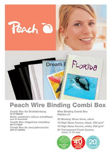 Peach binding set PW064-07 A4 - Set - Main image