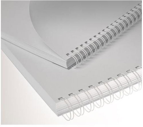 Fellowes A4 metal white - Binding Spine - Main image