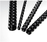 Binding Spine EUROSUPPLIES A4 16mm Black - Package 100 pcs - Vazací hřbet