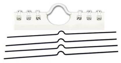 Fellowes 100mm black - Hooks - Main image