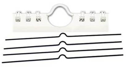 Fellowes 150mm white - Hooks - Main image