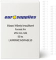 EUROSUPPLIES kovový (3/1") 14.3 mm bílý - balení 50 ks