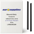 EUROSUPPLIES násuvný 6 mm černý - balení 50 ks