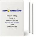 EUROSUPPLIES násuvný 6 mm čirý - balení 50 ks