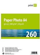 PRINT IT Paper Photo Glossy A4 20 listov - Fotopapier