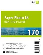 PRINT IT Paper Photo Glossy A6 20 Blätter - Fotopapier