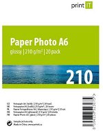 PRINT IT Paper Photo Glossy A6, 210g/m2, 20 sheets - Photo Paper
