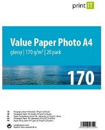 PRINT IT Paper Photo Glossy A4, 170g/m2, 20 sheets - Photo Paper