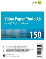 PRINT IT Paper Photo Glossy A6 100 listov - Fotopapier