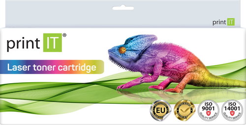 PRINT IT 44574702 Black for OKI Printers Main image PRINT IT 44574702 Black for OKI Printers - Compatible Toner Cartridge - Main image