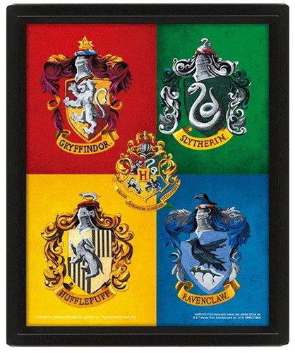 Harry Potter: Colorful Crest, 3D kép - Kép - Fő fotó