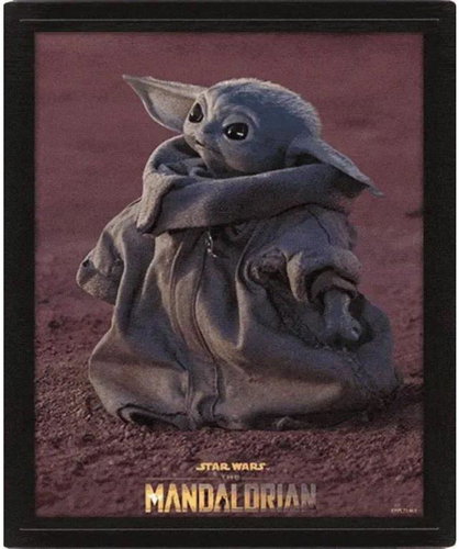 Star Wars The Mandalorian: Grogu - 3D image - Painting - Main image