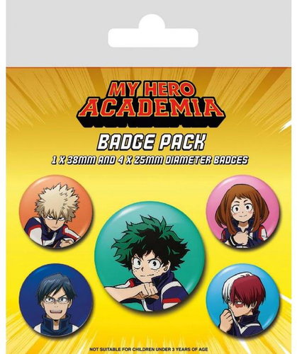 My Hero Academia - badges 5 pieces - Badge - Main image