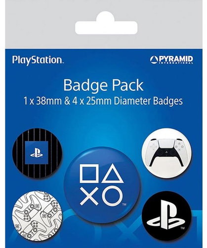 Playstation - badges 5 pieces - Badge - Main image