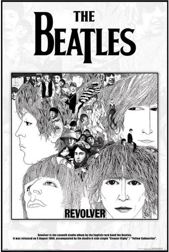 The Beatles: Revolved Album Cover - Poster - Main image
