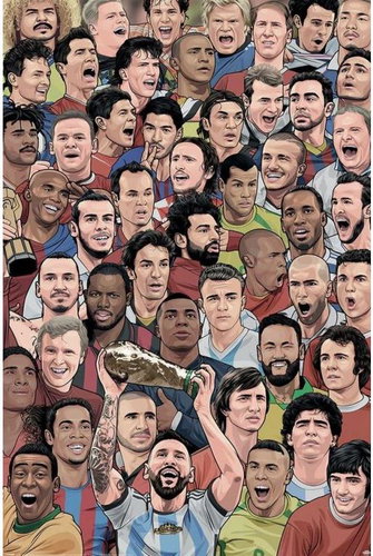 Legends: Footballs Greatest - poster - Poster - Main image