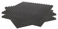 PYRAMID 4 Pack Waves 25mm FST - Acoustic Panel