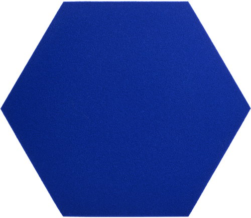 PYRAMID Hexagon Dark Blue - Acoustic Panel - Main image