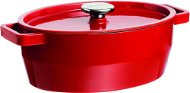 PYREX Casserole oval cast iron 33cm, 5.8l red - Pot