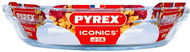 Pyrex tortaforma, üveg, 1,3 liter - Sütőforma
