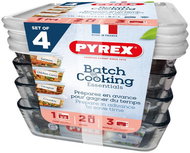 Pyrex 913S271/7644 Set of 1,5 l jars 4 pcs - Food Container Set