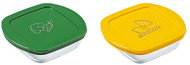 Pyrex 913S571/7646 Set of 2 pcs square - Food Container Set