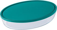 Pyrex Oval Glass Roaster with Lid 3.1L - Baking Pan
