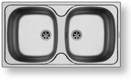 Pyramis E78 1 1/2 (100125101) - Stainless Steel Sink