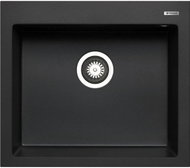 Pyramis Istros 1B Volcano (070217701), 57 × 50 cm - Granite Sink