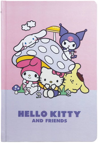 BLUESKY Hello Kitty & Friends Mushroom Block A5 - Notepad - Main image