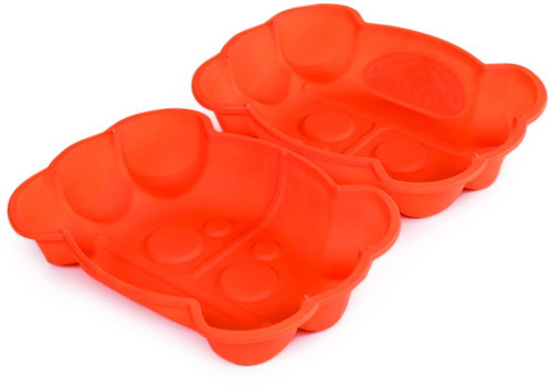 Paradiso Sandbox crab with lid, orange - Sandpit - Main image
