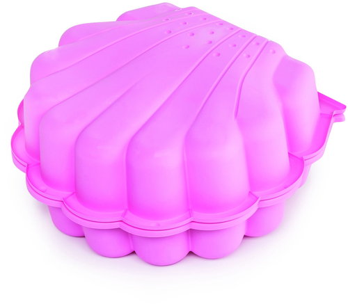 Paradiso Sandpit maxi shell with lid, pink - Sandpit - Main image