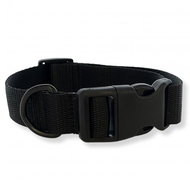 PafDog Collar for dogs black, S - Dog Collar