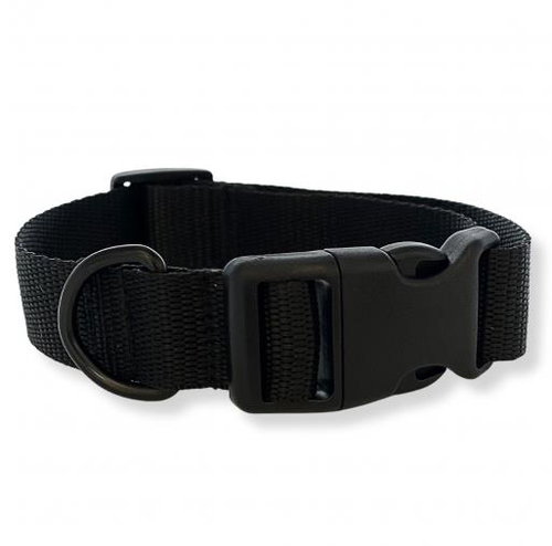 PafDog Collar for dogs black, S - Dog Collar - Main image