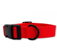 PafDog Dog collar red, M - Dog Collar