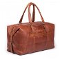 Travel bag leather SEGALI 29380 tan - Travel Bag