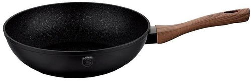 BERLINGERHAUS Panvica WOK s mramorovým povrchom 28 cm EBONY Line Rosewood - Wok panvica - Hlavný obrázok