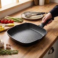 BERLINGERHAUS Grilling Pan Black Silver Collection 28cm - Pan