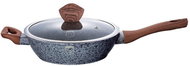 BERLINGERHAUS Deep frying pan with marble surface and lid Forest Line 28cm - Pan