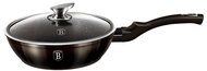 BERLINGERHAUS Pan with lid with marble surface 24cm Shiny Black Collection - Pan