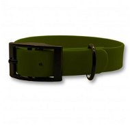 PafDog Voděodolný gumový obojek pro psy, olivově zelený - Dog Collar