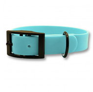 PafDog Waterproof rubber collar for dogs, pastel blue - M - Dog Collar