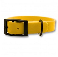 PafDog Voděodolný gumový obojek pro psy, žlutý - Dog Collar