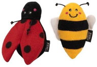 ZippyClaws Ladybug and bee - Cat Toy
