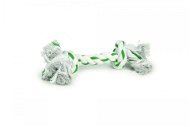 Beeztees Hračka pro psy Flossy lano zeleno-bílé 32 cm - Dog Toy