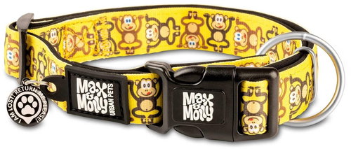 Max & Molly Smart ID Collar Monkey Maniac XS - Dog Collar - Main image